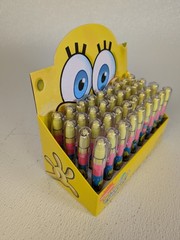 SpongeBob SquarePants Rocket Eraser Full Retail Box 36 Count Nickelodeon