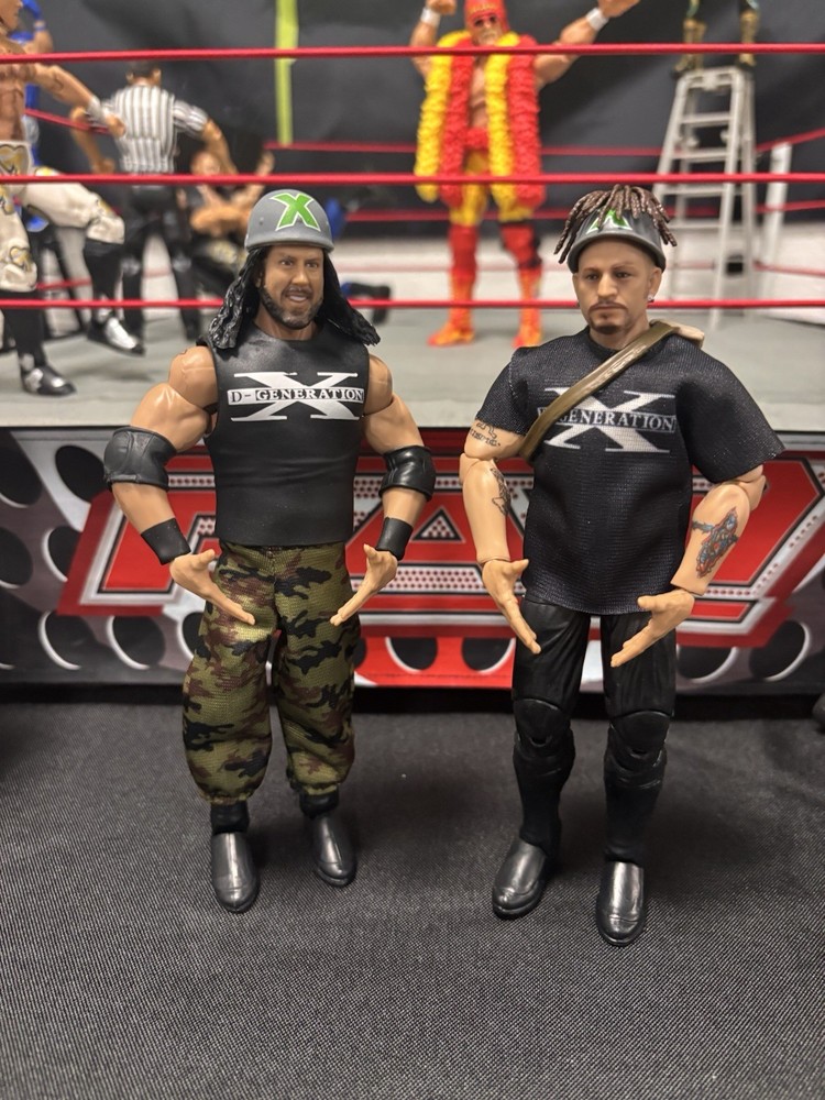 ‘22 WWE Mattel Elite Collection Legends Series 15 X-Pac And Series 14 Road Dogg