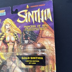 SINTHIA PRINCESS OF HELL- Gold Limited Of 5000 Skybolt Toyz 1997 Packaging