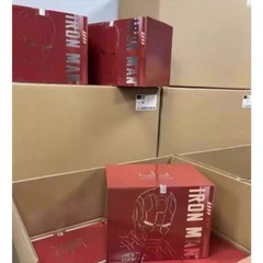 US STOCK AUTOKING Iron Man MK5 Helmet 1:1 Voice-controlled Wearable Cosplay Prop