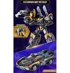 Metal Cardbot W Grand Blue Leon Dark IGNYX Blaion Adult Collectible Figure SAMG
