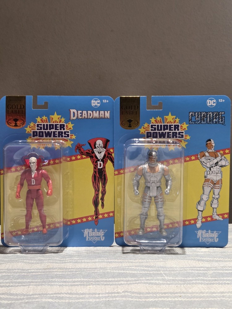 DC Super Powers Wave 11 – Cyborg & Deadman – Set of 2