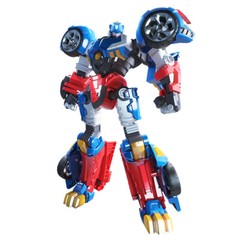 Toys MiniForce Super Dino Power FORCE TRIG Triceratops Rider Robot Knight Figure