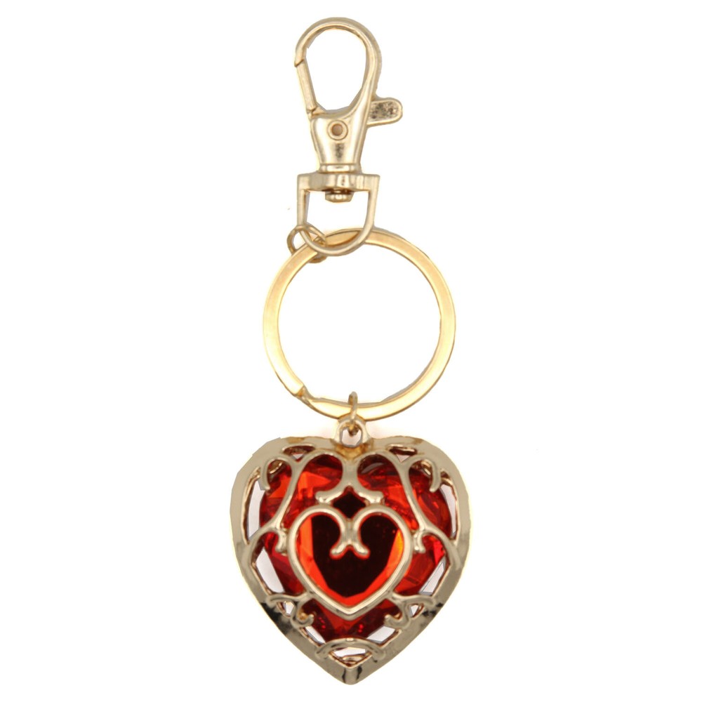 RED HEART CONTAINER The Legend of Zelda 1.5 in. Key Chain (Anime KeyChain Charm)