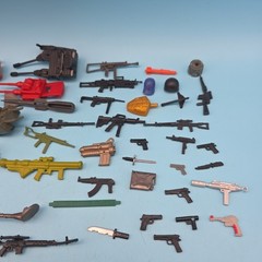 Vintage 80’s 90’s GI Joe Cobra Accessories Weapons Backpack Parts Lot #1