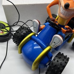 Vintage Crash Bandicoot RC Car Wired Remote Control Car Crash Team Racing 2000