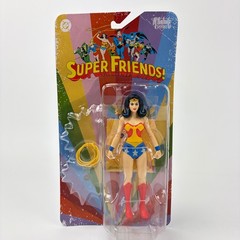 McFarlane Toys DC Retro Super Friends Wonder Woman Figure damaged card new
