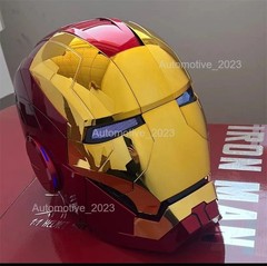 New Iron Man MK5 Helmet Electronic Voice Activated Open&Close Mask Autoking US