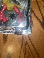 Palisades Micronauts Centaurus Gladiator Yellow Red LIMITED 2003 RARE NEW
