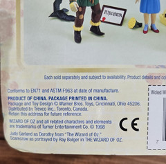 Vintage NIB The Wizard of Oz 1998 | WICKED WITCH of WEST Trevco Movie Figure