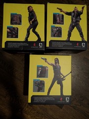 Cyberpunk 2077 Johnny/Jackie/Female V Figure Dark Horse Deluxe Collectible 9.5”
