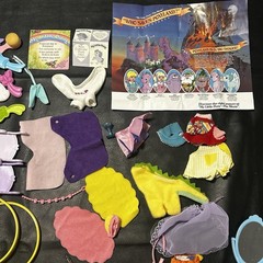 My Little Pony G1 Adults Babies Brush Combs Shoes Accessories Vintage 1980s Lot