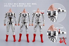 1/6 Male Body & suit for Superman custom made W/O Head SN01 12″ TOYS HOT ❶USA❶
