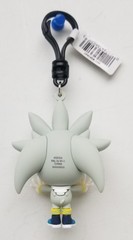 Loose 2024 Monogram 3″ Sonic The Hedgehog S.2 “Silver” 3D Figural Bag Clip READ