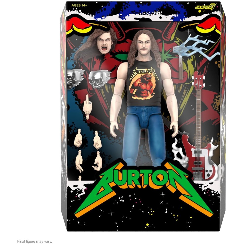 Heavy Metal Collectible – Cliff Burton Action Figure