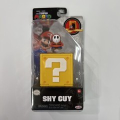 Jakks Pacific SHY GUY Super Mario Bros Movie 1.25 in Mini Figure Question Block