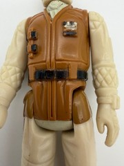 Vintage 1980 Kenner Star Wars Rebel Soldier Hoth Figure Black Rifle Included