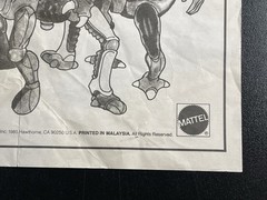 1985 Modulok The Horde She-Ra Masters of the Universe Instruction Manual Mattel