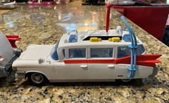 Lot 2 Ghostbusters ECTO-1 Vehicle Real Kenner Classics F1180 & E9563 Afterlife