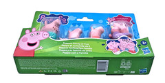 Hasbro Peppa Pig Peppa’s Family of Five Set Figures Hold Hands Ages 3+New In Box