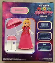 Super Mario Galaxy Movie Princess Peach Figure W/ Umbrella – Jakks Pacific – New