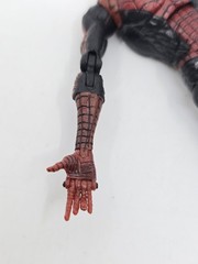 6″ Spider-man Action Figure Dark Suit Full Articulation Rare! 2008 Hasbro