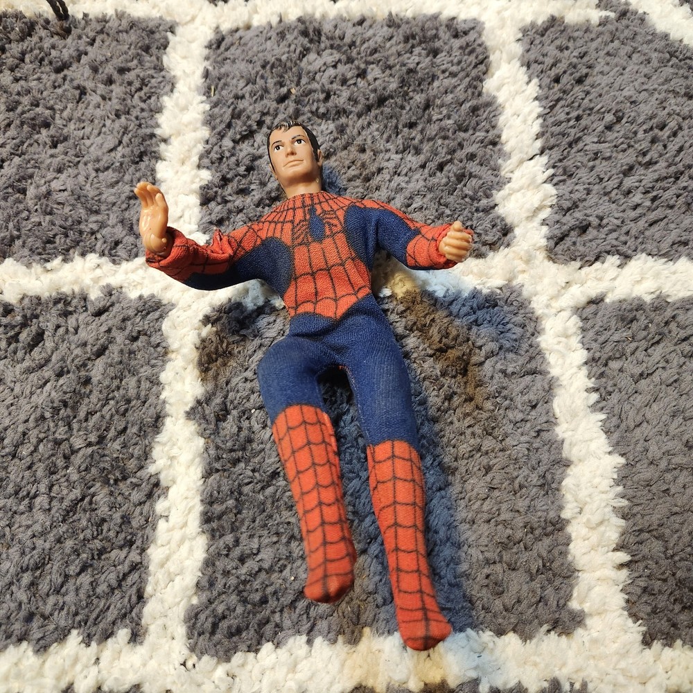 Vintage 1974 Mego Spider-Man 8″ Original Action Figure Marvel
