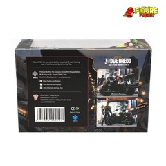 Hiya Toys Judge Dredd & Lawmaster Mk II 4″ Action Figure (1:18 Scale)