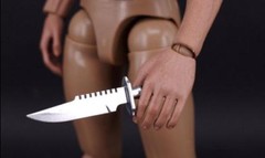 1/6 scale Military Knife for Hot Toys Phicen Soldier DRAGON 12”Action Figure