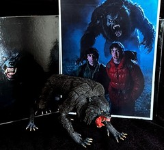 KESSLER WEREWOLF • BOX & PRINT • NECA AMERICAN WEREWOLF IN LONDON MOVIE SERIES