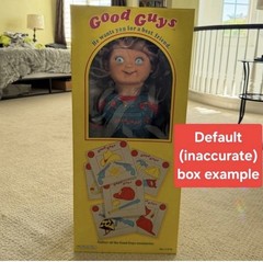Child’s Play Good Guys Doll TRUE 1:1 Screen Accurate Box Trick-Or-Treat Studios