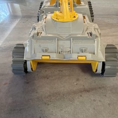 Vintage 1986 Hasbro Inhumanoids Trappeur Vehicle action figure parts lot