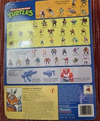 Playmates TMNT Triceraton Action Figure Boxed w/ Utility Belt & Gun Ages 4+