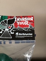 Real head X Mad Barbarian Kaiju Zine Exclusive Invasion Your mad head barbari