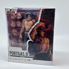 Bandai SHF Portgas D Ace One Piece Action Figure Articulated Toy Gift