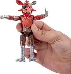 Five Nights at Freddys Withered Foxy – 5-Inch Articulated Figure with Jumpscare