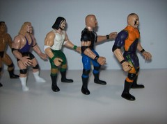Lot of Vintage 1990s Jakks Pacific Wrestling Action Figures WWF