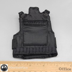 1:6 scale Toy Soldier Delta Force Black PT Body Armor for 12″ Figures