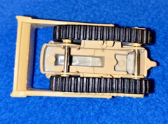 G.I. Joe Beige Bulldozer Die Cast Metal Collection Hasbro Maisto 2002