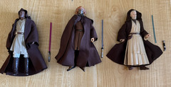 Star Wars Black Series Jedi Masters Lot 6 “. Plo Koon,Mace Windu,Obi-Wan Kenobi