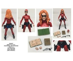 The Phantom Julie Walker Hero H.A.C.K.S. 17th Phantom Series Action Figure – Red