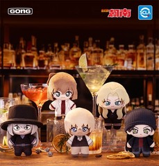 Gong Detective Conan Vermouth with Bag Black Organization 5.7In Plush Doll Gift