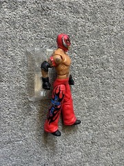 WWE Elite Royal Rumble Rey Mysterio Action Figure + Custom Eddie Guerrero Shirt