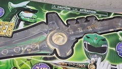 Bandai Power Rangers Legacy Dragon Dagger Signed By Jason David Frank W/ Photo