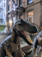 Mattel Hammond Collection 2 Allosauros Dinosaur Figures Great Condition