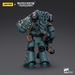 JOYTOY X WarHammer30K Sons of Horus MKIV Tactical Squad Legionary with Flamer