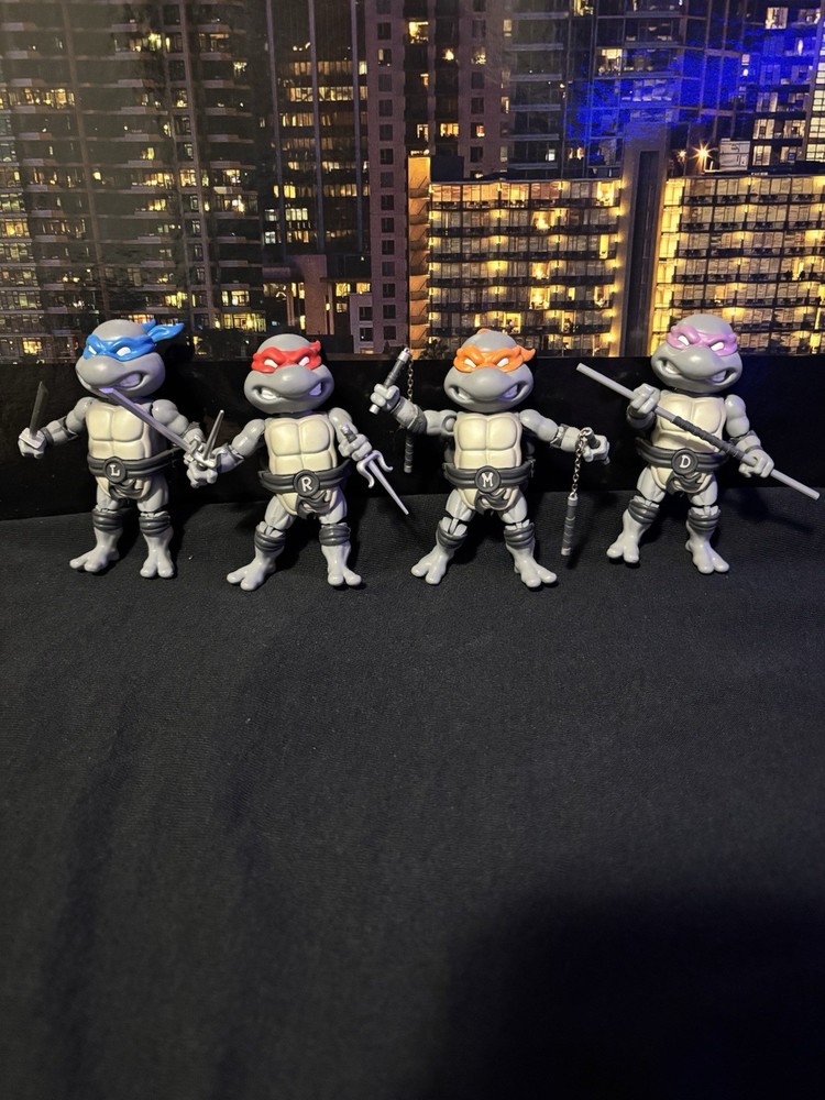 Herocross TMNT Hybrid Metal Figuration Mini SDCC 2016 Exclusive 4 Pack