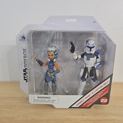 Disney Star Wars Toybox Ahsoka Tano and Captain Rex (#22) Action Figures