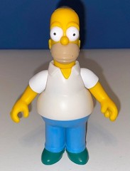 Playmates SIMPSONS Treehouse of Horror Kang Kodos Homer Spaceship Loose Complete