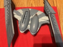 Vintage 2010 HASBRO Star Wars Clone Wars Hyena -class Droid Bomber/+all Parts